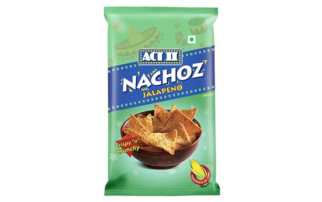 Act II Nachoz Jalapeno Crispy "n" Crunchy   Pack  150 grams